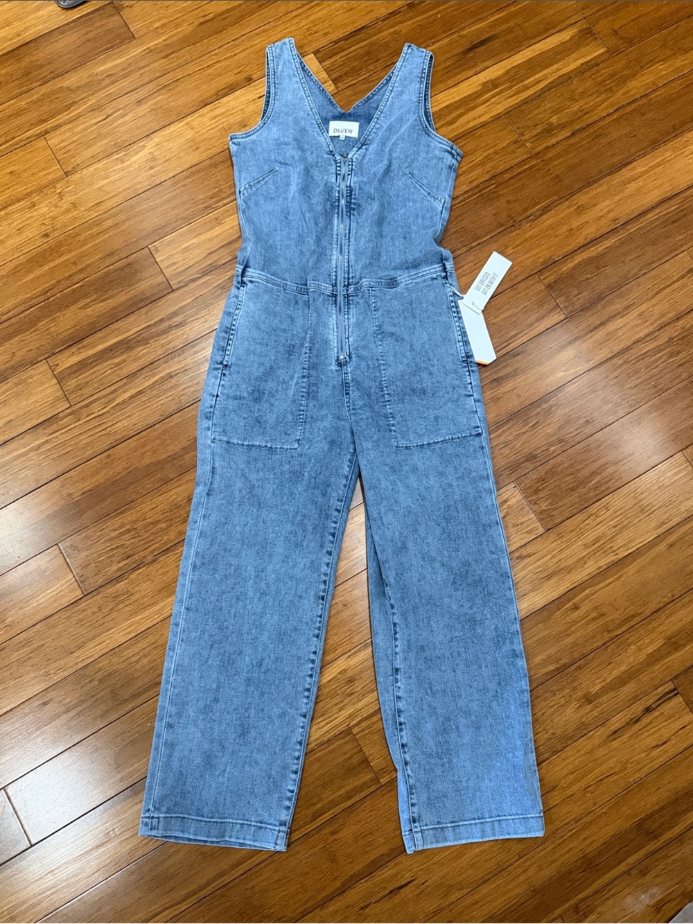 NWT DU/ER Performance Denim Jumpsuit XS